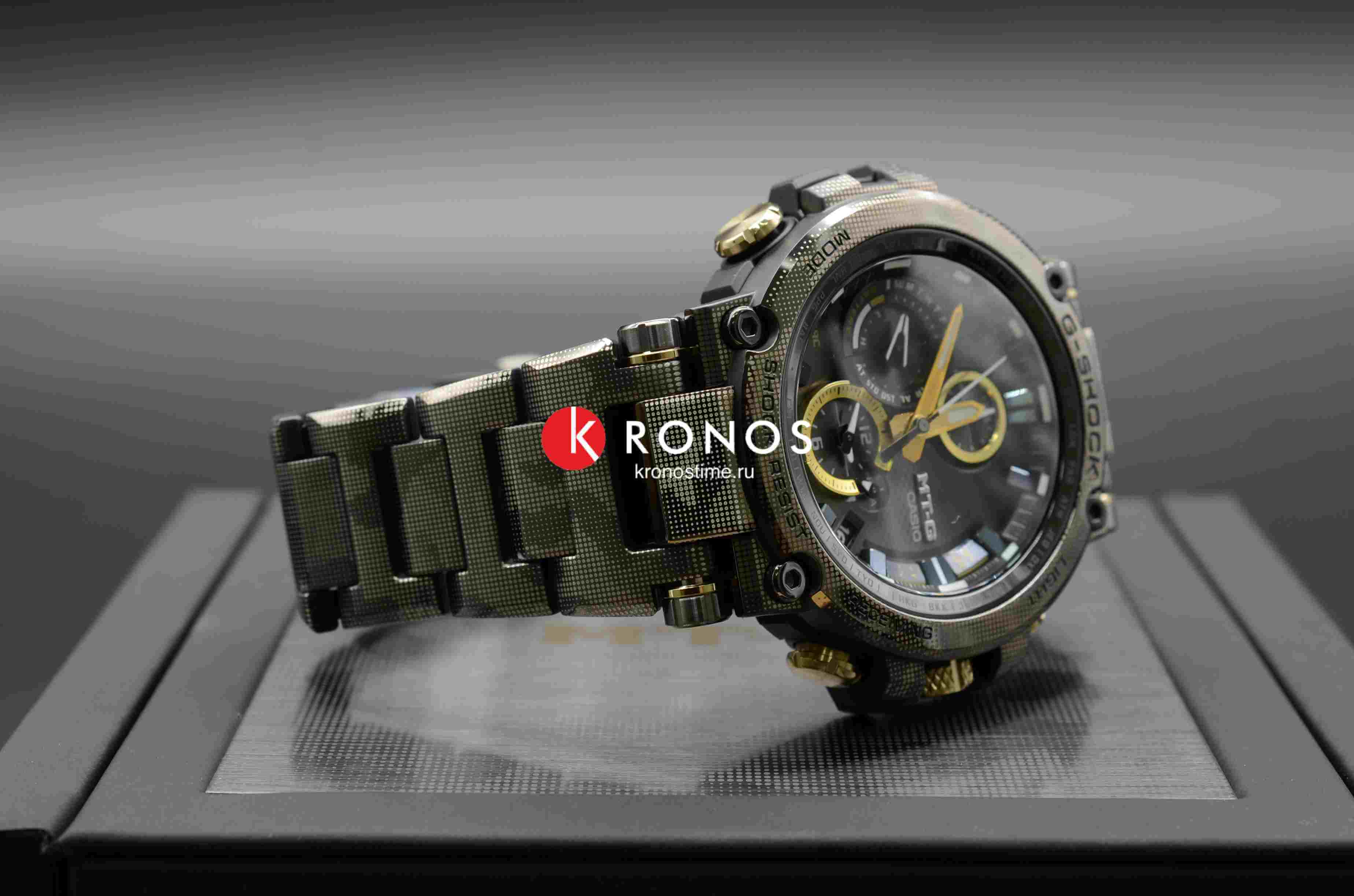 Casio Casio G-Shock Premium MTG-B1000DCM-1A электронные мужские часы часы крупный план черный циферблата